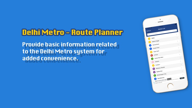 Delhi Metro - Route Planner