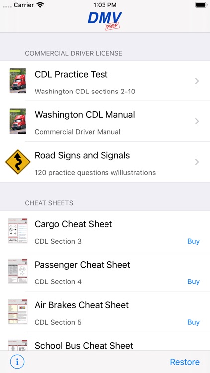 Washington CDL Test Prep