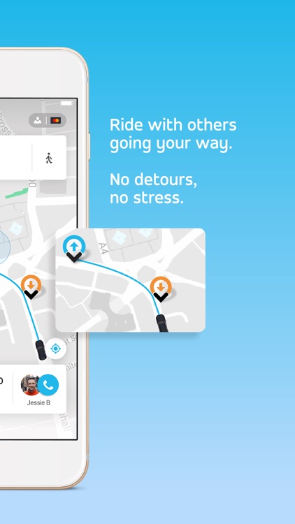 ViaVan: Low-Cost Ride-Sharing screenshot-3