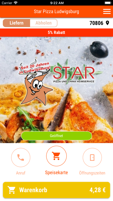 How to cancel & delete Star Pizza Ludwigsburg from iphone & ipad 1