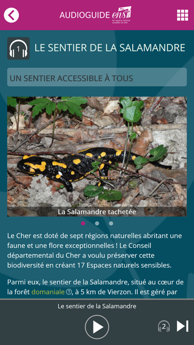 Sentier Salamandre -AudioGuide screenshot 3