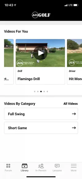 Game screenshot JJA Golf apk