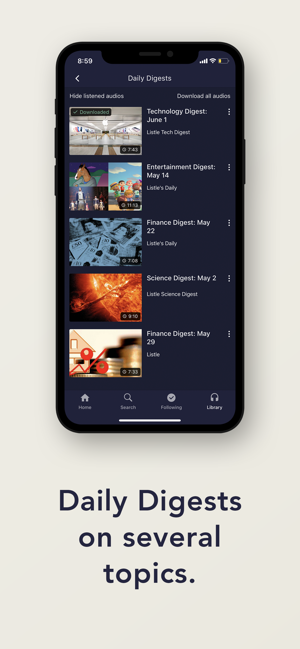 Listle - top stories, in audio(圖3)-速報App