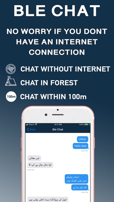 Ble Chat by LetTechnologies screenshot 2