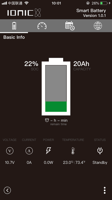Ionic Blue Batteries screenshot 2