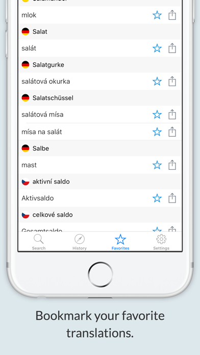 German Czech Dictionary + screenshot 2