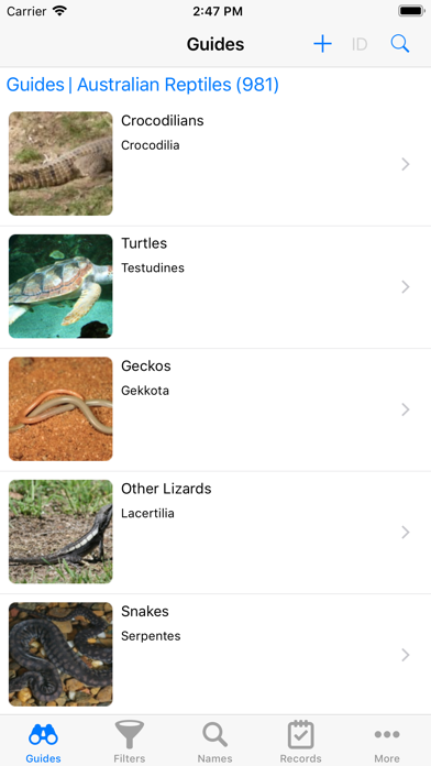 How to cancel & delete Australian Reptiles and Frogs from iphone & ipad 1