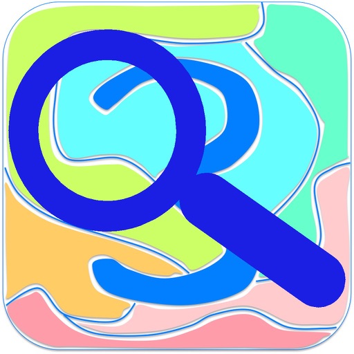 doodle find numbers & letters icon