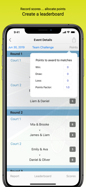 MatchUp Tennis Organiser Pro(圖6)-速報App