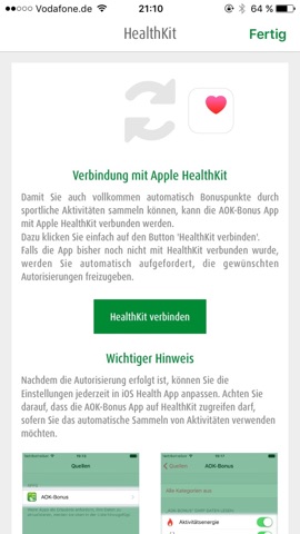 Aok Bonus App App Itunes Deutschland