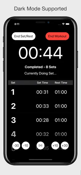 Game screenshot Gym Timer - Track Rests & Sets apk