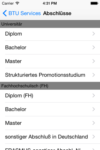 BTU Campus App screenshot 4