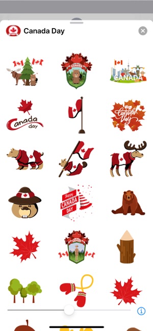 Happy Canada Day Stickers(圖2)-速報App