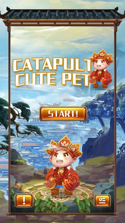 Catapult cute pet