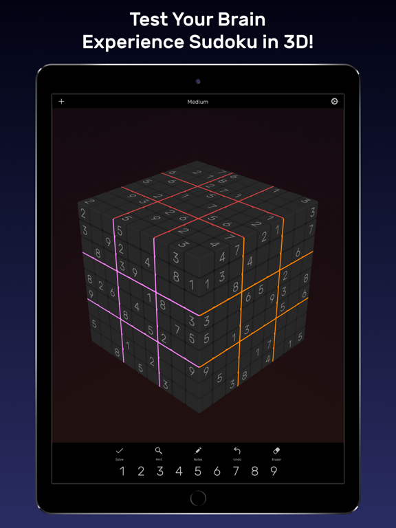 Sudoku Evolved - 3D Puzzles Screenshots