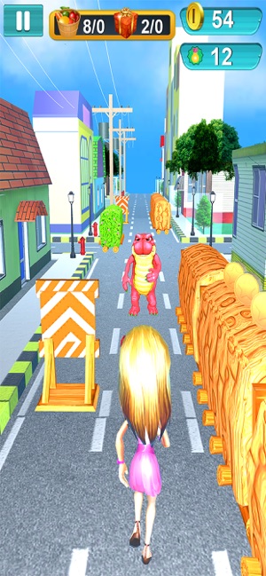 Girl Runner: Running Games 3D(圖1)-速報App