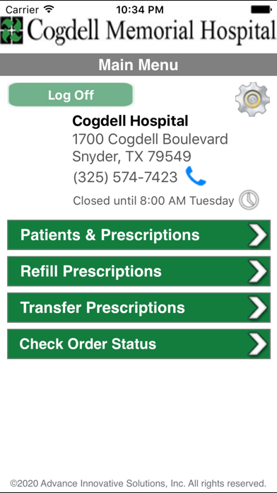 Cogdell Hospital Pharmacy screenshot 2