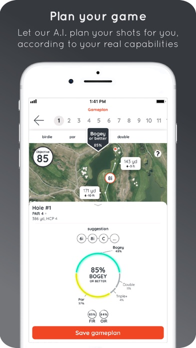 Golf GPS - Hello Birdie screenshot 2