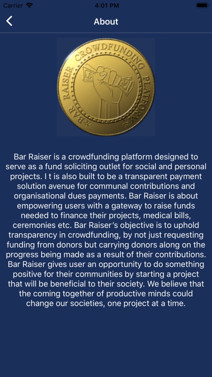 Bar Raiser Crowdfunding screenshot-8