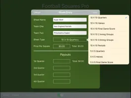 Game screenshot Football Squares Pro mod apk