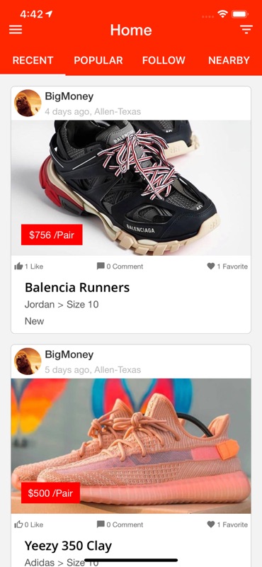buy and sell sneakers online