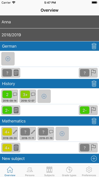 Grades Assistant