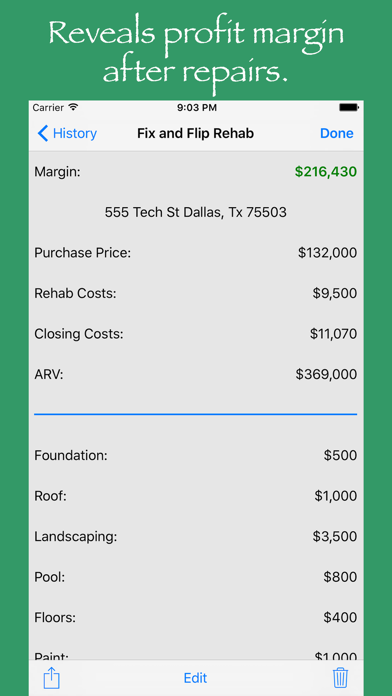 How to cancel & delete House Flip Analysis from iphone & ipad 2