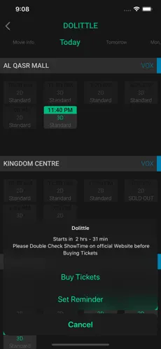 Captura 6 Saudi Movies & Cinemas iphone