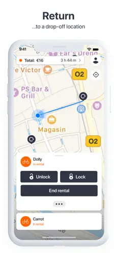 Screenshot 4 Donkey Republic iphone