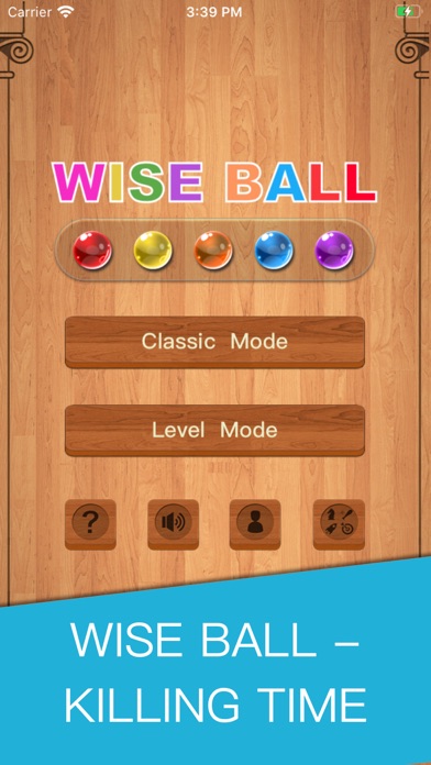 How to cancel & delete Wise Ball - DiosApp from iphone & ipad 1