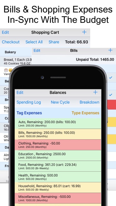 How to cancel & delete Expense Scout: Budget, Bill Reminders & Grocery Shopping List from iphone & ipad 1