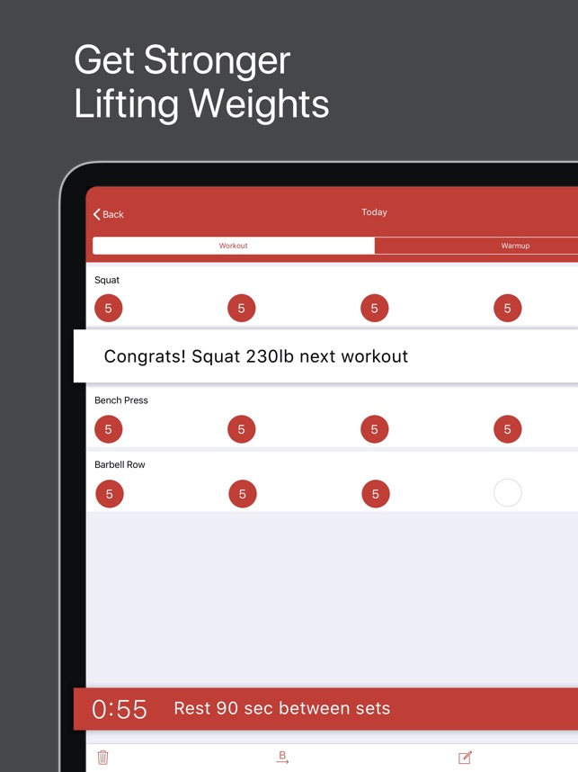 Stronglifts 5x5 Weight Lifting On The App Store