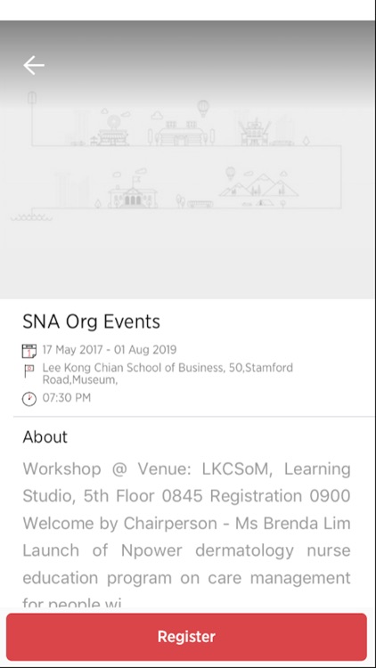 SNA Org Events