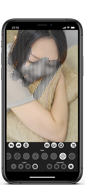 Flou Et Mosaique Dans L App Store