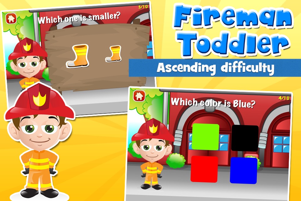 Fireman Toddler Games screenshot 2