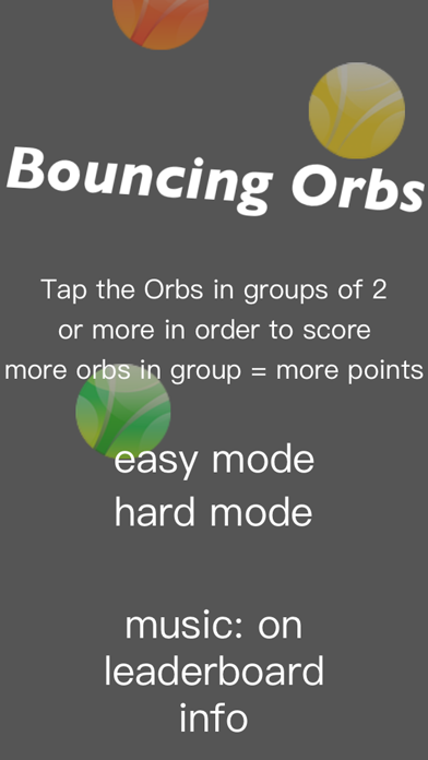 How to cancel & delete Bouncing Orbs from iphone & ipad 1