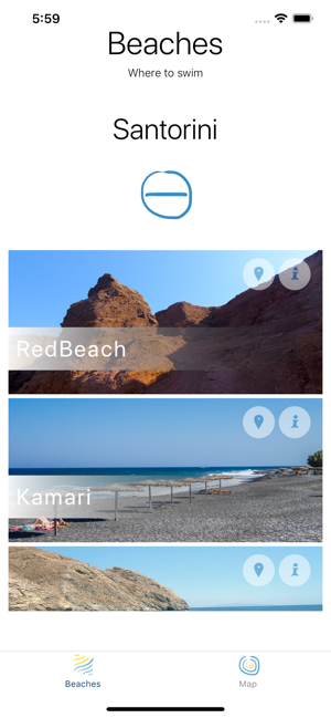 Santorini Beaches(圖2)-速報App