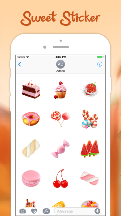 How to cancel & delete Delicious Sweet Stickers from iphone & ipad 3