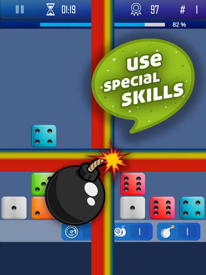 Dados - Merge 7 Dice