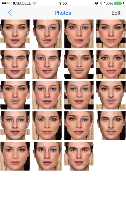 Face comparison slider screenshot-4