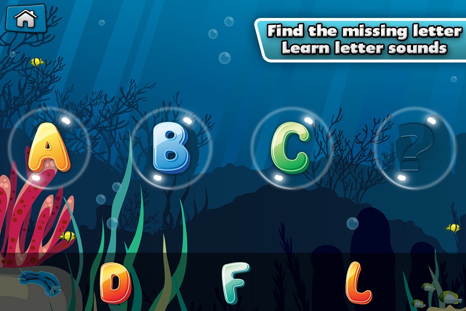 Underwater Alphabet: ABC Kids screenshot 4