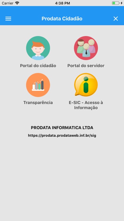 Portal do Cidadão - Prodata