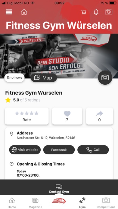Fitness Gym Würselen screenshot 3