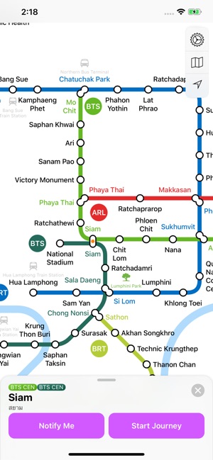 Bangkok Metro Transit Map(圖2)-速報App