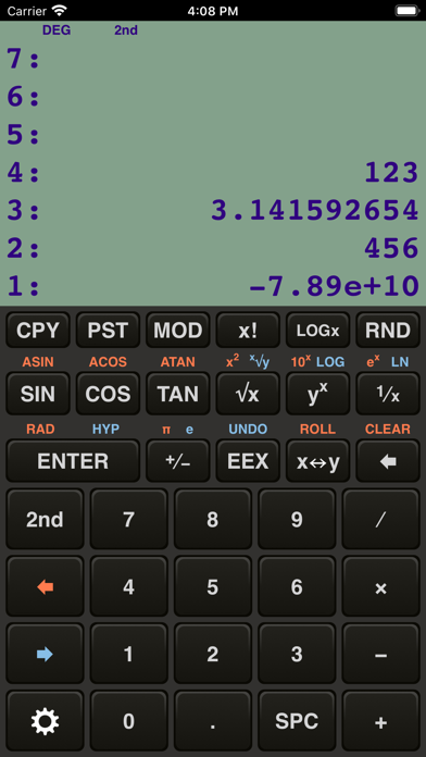 RPN Calculator 48 screenshot1