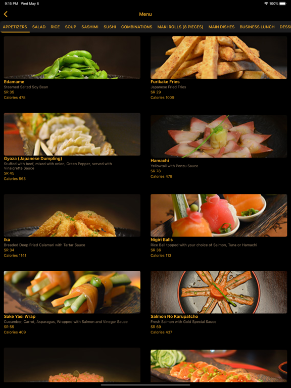 Screenshot #5 pour Gold sushi club