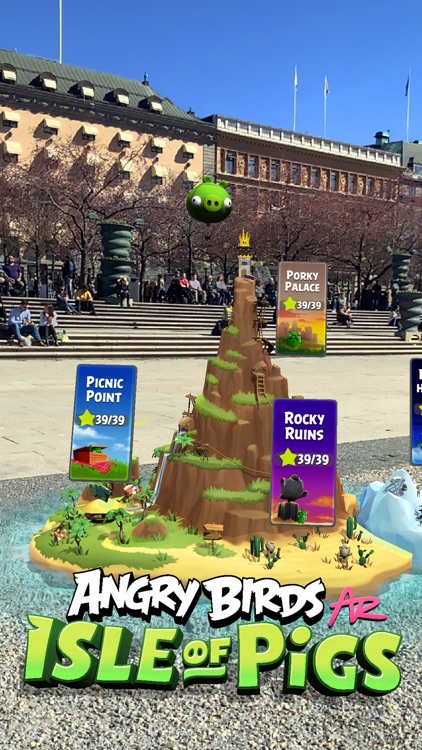 Angry Birds AR: Isle of Pigs screenshot-0
