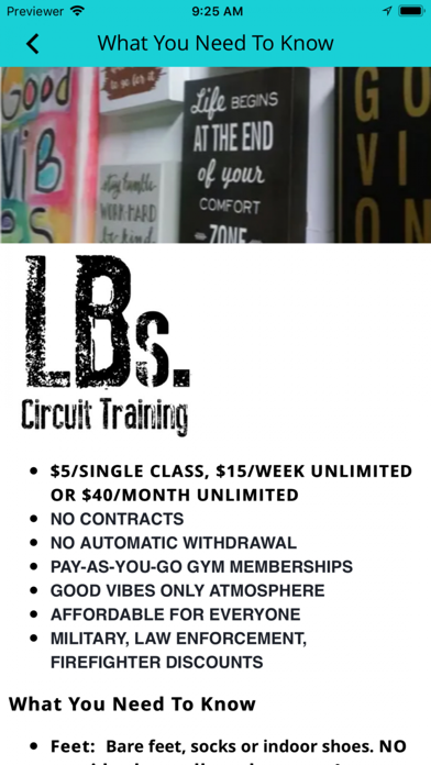 How to cancel & delete LBs Circuit Training from iphone & ipad 2