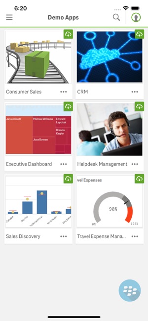 Qlik Sense for BlackBerry®(圖2)-速報App