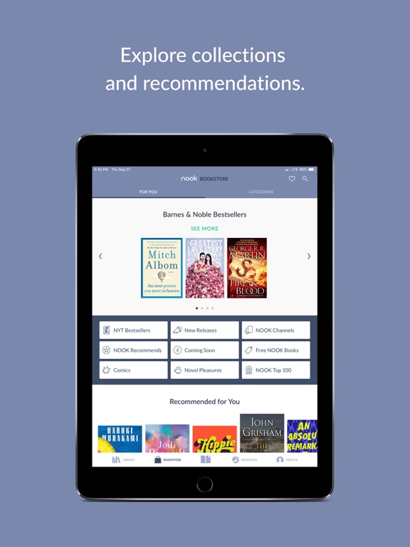 NOOK - Read Books, Magazines, Newspapers & Comics screenshot